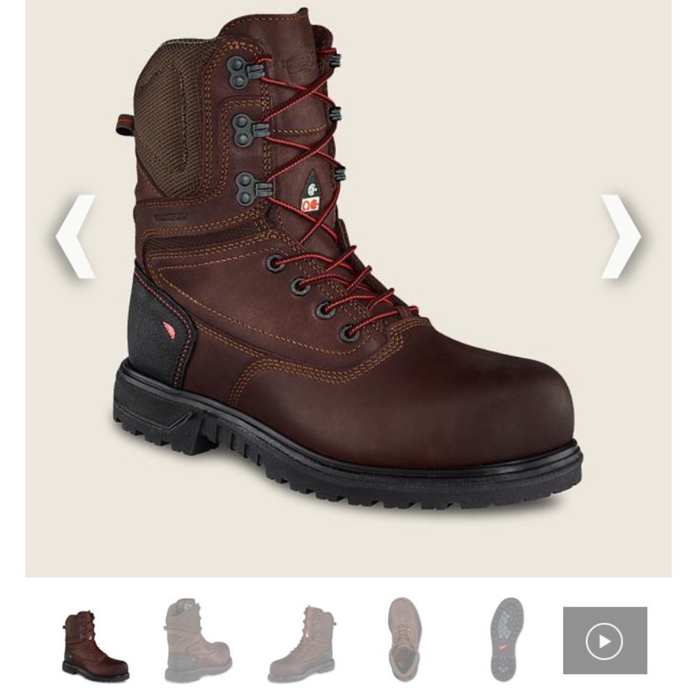 Womens red wing boots style 3554 safety toe